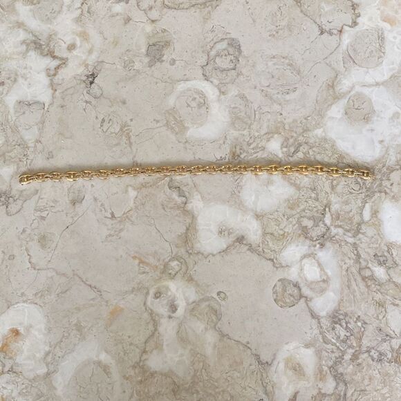 Vintage 90’s Gold Tone Collar Necklace - Picture 10 of 10